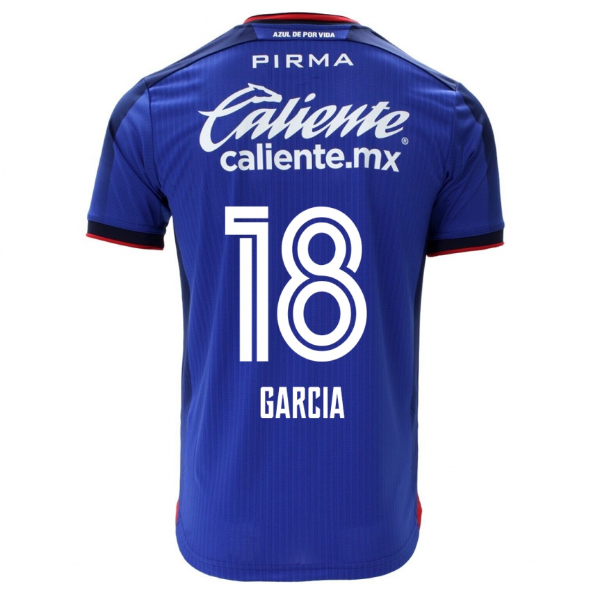 Bambino Maglia Diana Garcia #18 Blu Kit Gara Home 2023/24 Maglietta