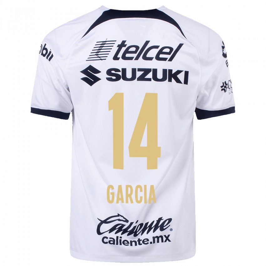 Bambino Maglia Amaury Garcia #14 Bianco Kit Gara Home 2023/24 Maglietta