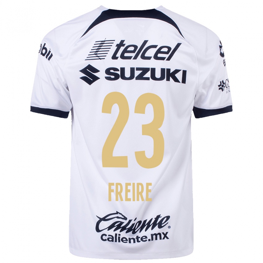 Bambino Maglia Nicolas Freire #23 Bianco Kit Gara Home 2023/24 Maglietta