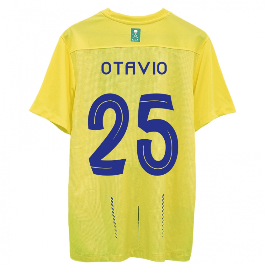 Bambino Maglia Otavio #25 Giallo Kit Gara Home 2023/24 Maglietta