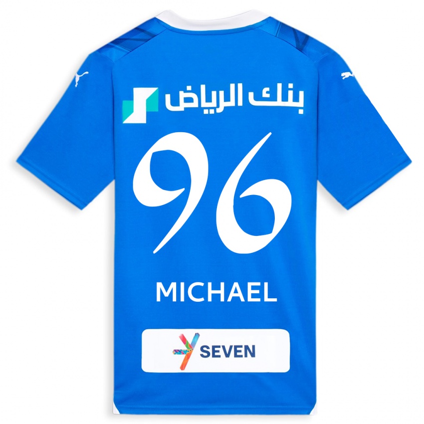 Bambino Maglia Michael #96 Blu Kit Gara Home 2023/24 Maglietta