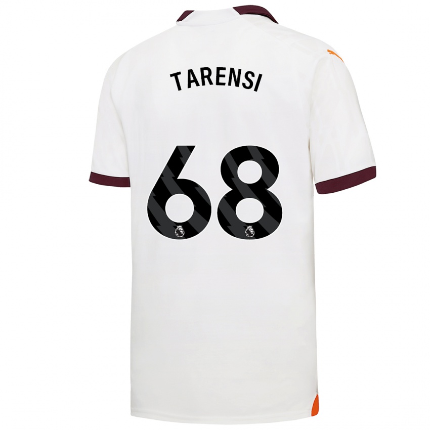 Bambino Maglia Oscar Tarensi #68 Bianco Kit Gara Away 2023/24 Maglietta