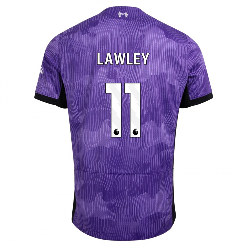 Bambino Maglia Melissa Lawley #11 Viola Kit Gara Third 2023/24 Maglietta