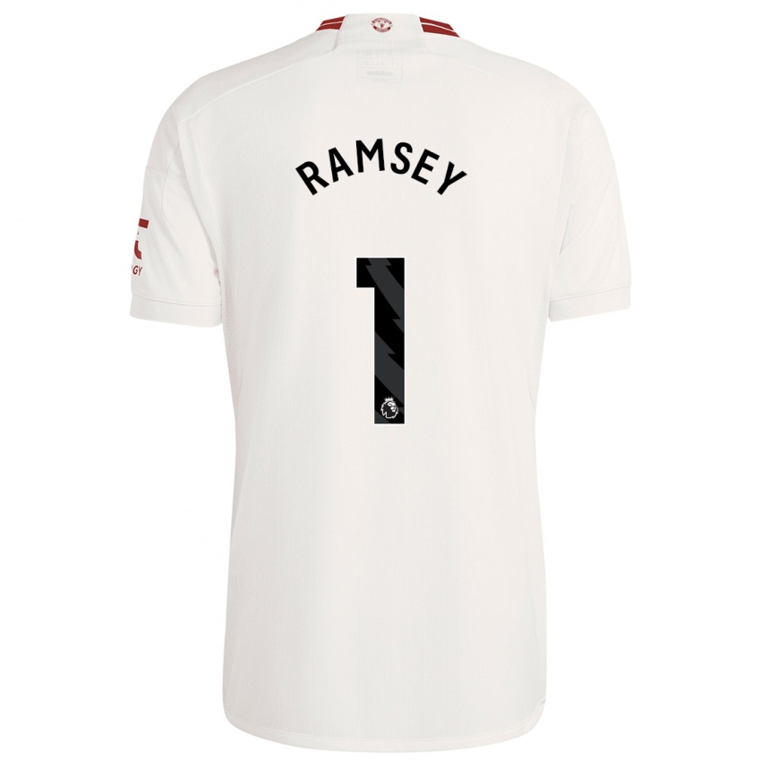 Bambino Maglia Emily Ramsey #1 Bianco Kit Gara Third 2023/24 Maglietta