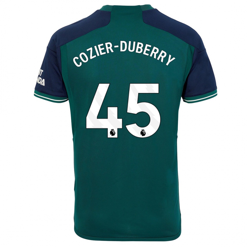 Bambino Maglia Amario Cozier-Duberry #45 Verde Kit Gara Third 2023/24 Maglietta