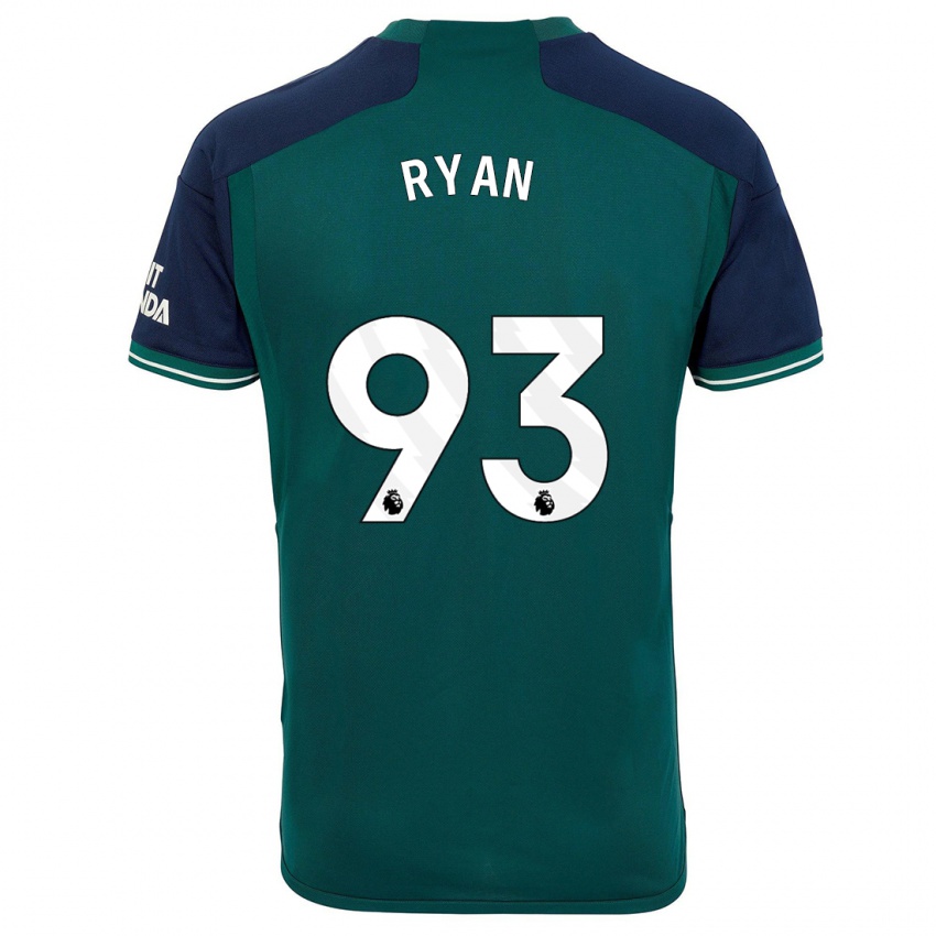 Bambino Maglia Kamarni Ryan #93 Verde Kit Gara Third 2023/24 Maglietta