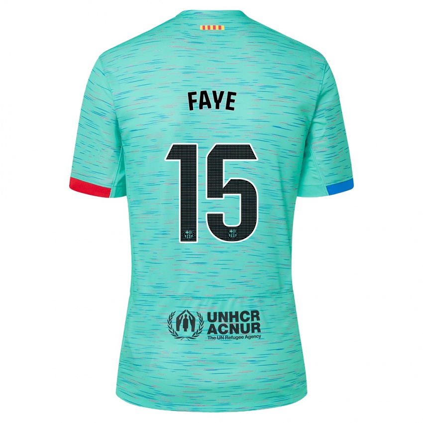 Bambino Maglia Mikayil Faye #15 Acqua Chiara Kit Gara Third 2023/24 Maglietta