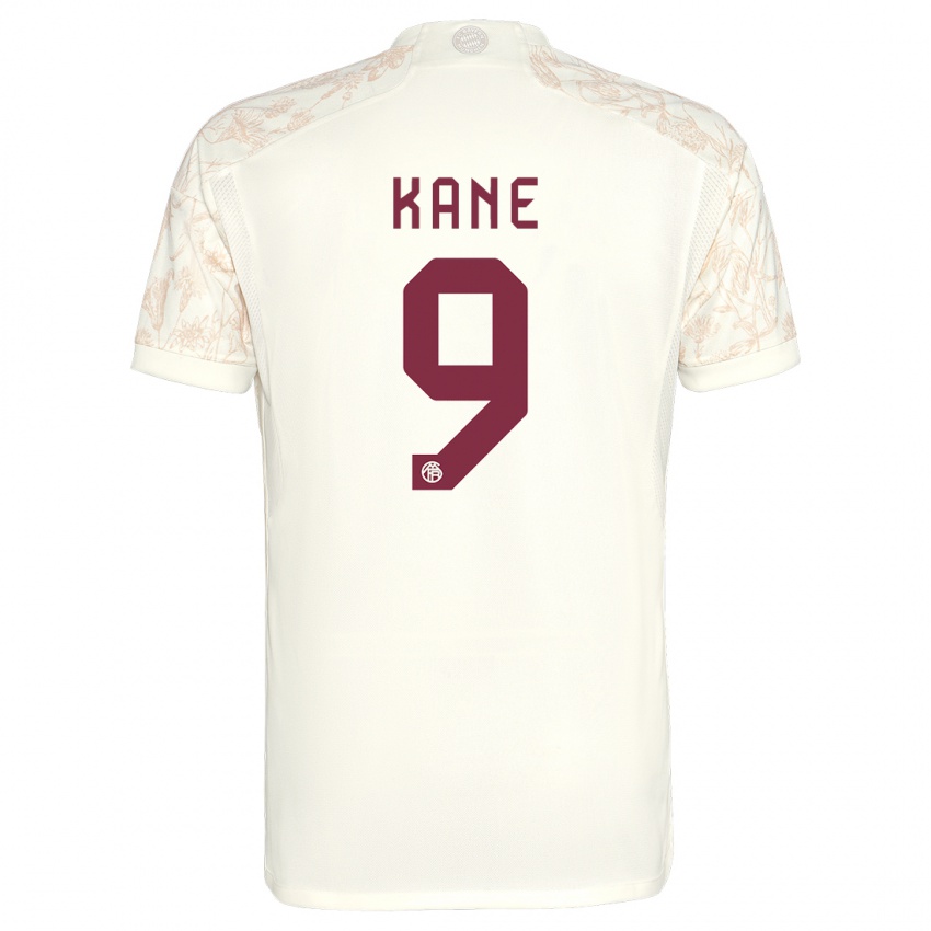 Bambino Maglia Harry Kane #9 Bianco Kit Gara Third 2023/24 Maglietta