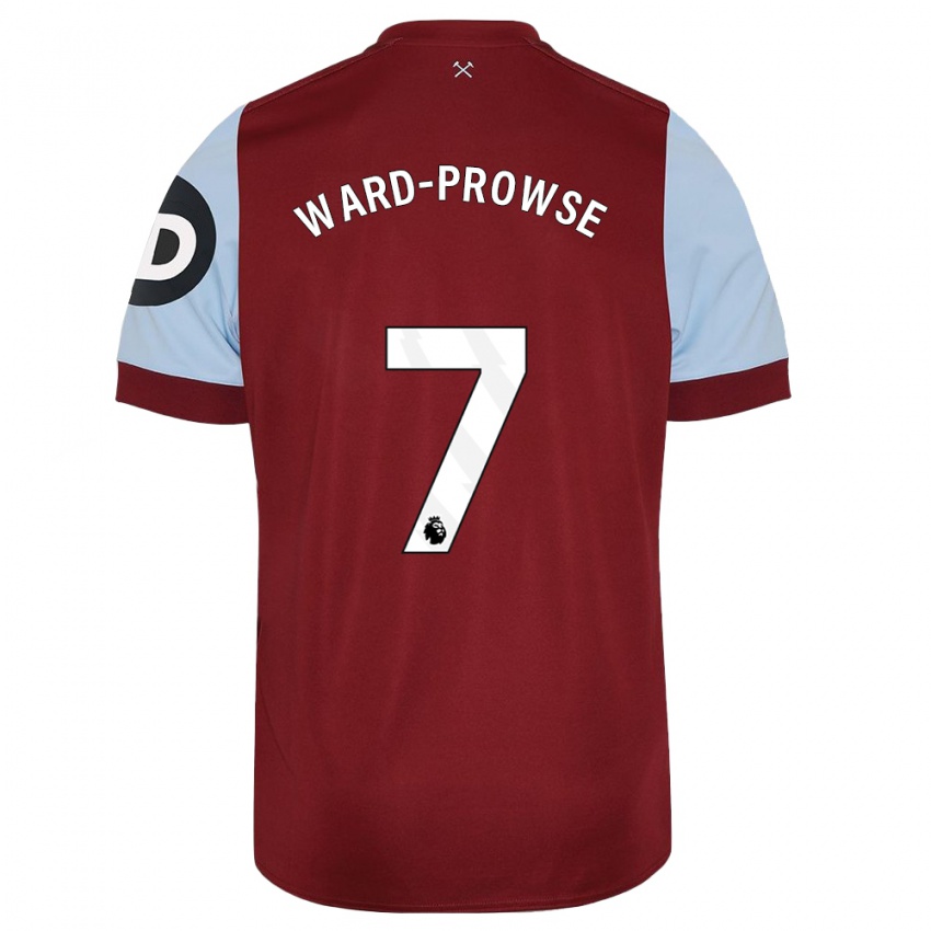 Uomo Maglia James Ward-Prowse #7 Marrone Kit Gara Home 2023/24 Maglietta