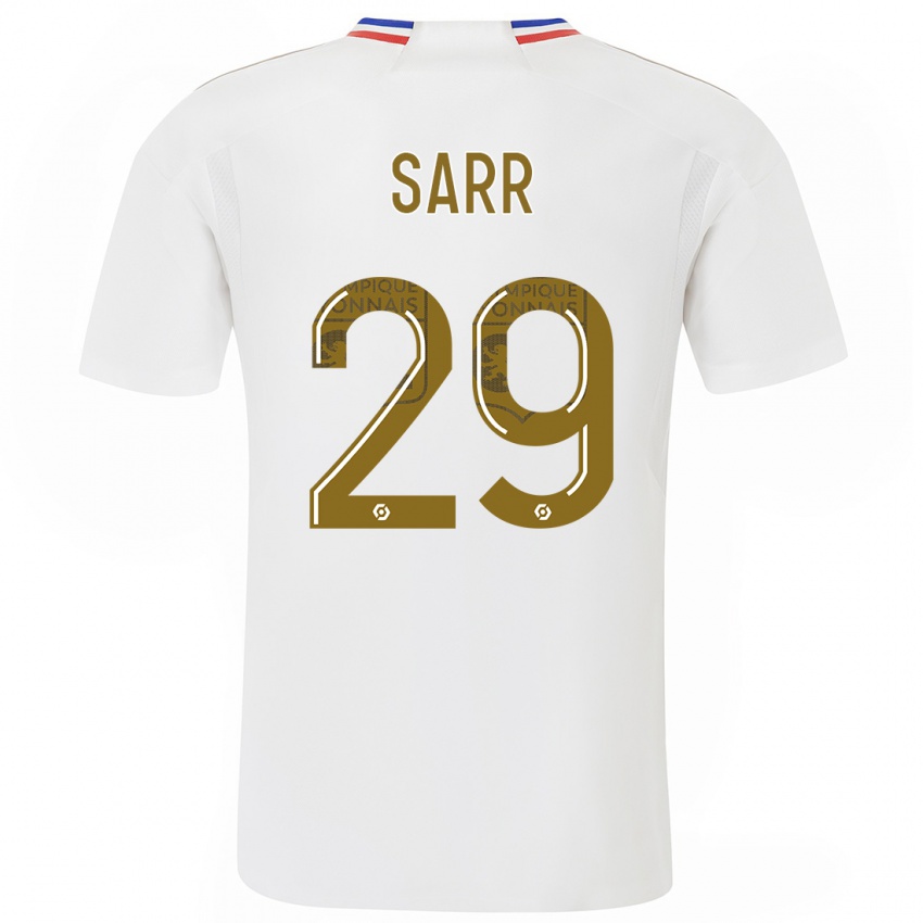 Uomo Maglia Mamadou Sarr #29 Bianco Kit Gara Home 2023/24 Maglietta