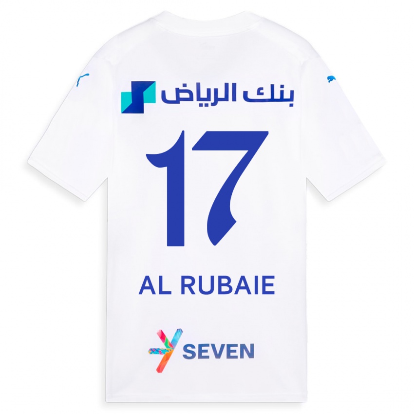 Uomo Maglia Mohammed Al-Rubaie #17 Bianco Kit Gara Away 2023/24 Maglietta