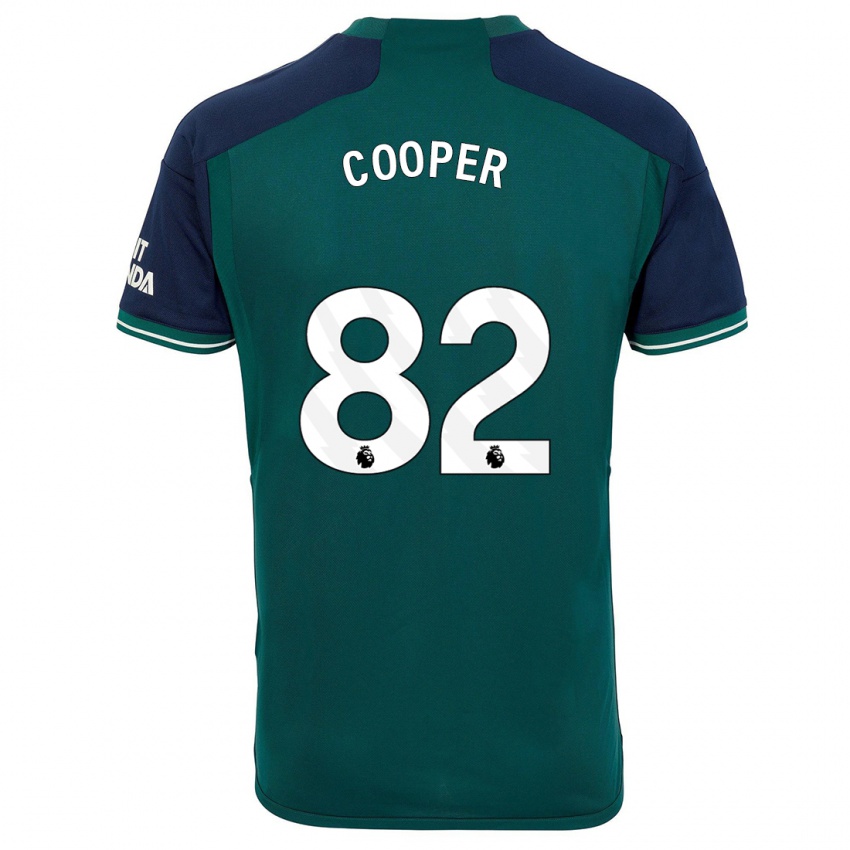 Uomo Maglia Noah Cooper #82 Verde Kit Gara Third 2023/24 Maglietta