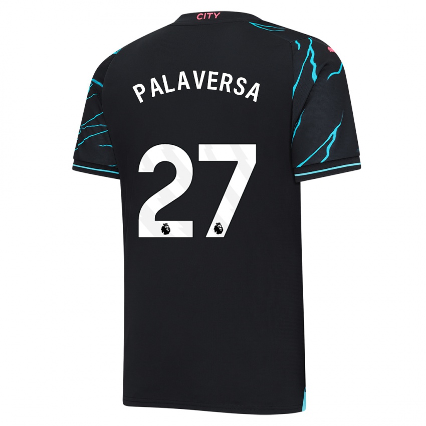 Uomo Maglia Ante Palaversa #27 Blu Scuro Kit Gara Third 2023/24 Maglietta