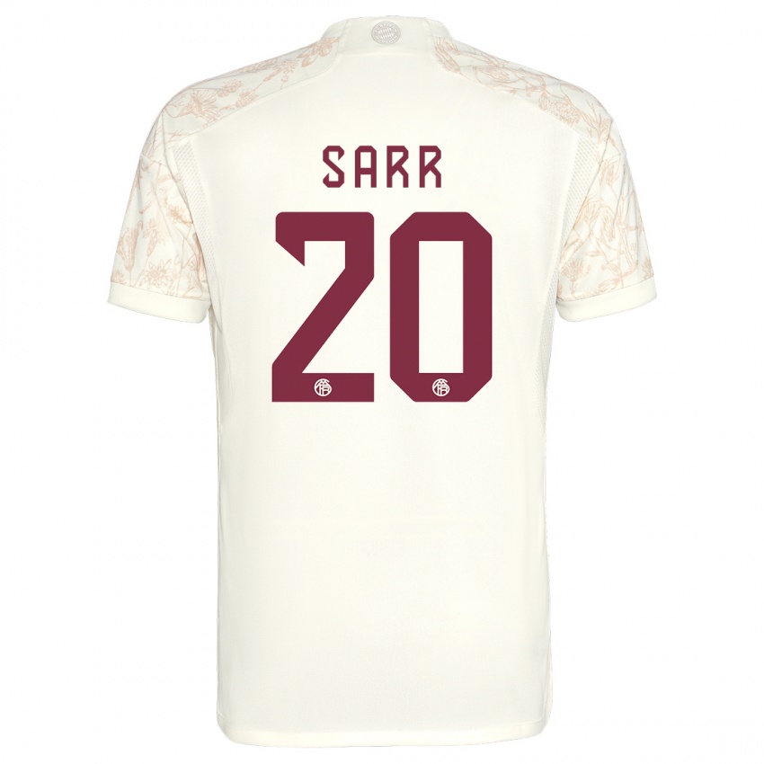 Uomo Maglia Bouna Sarr #20 Bianco Kit Gara Third 2023/24 Maglietta