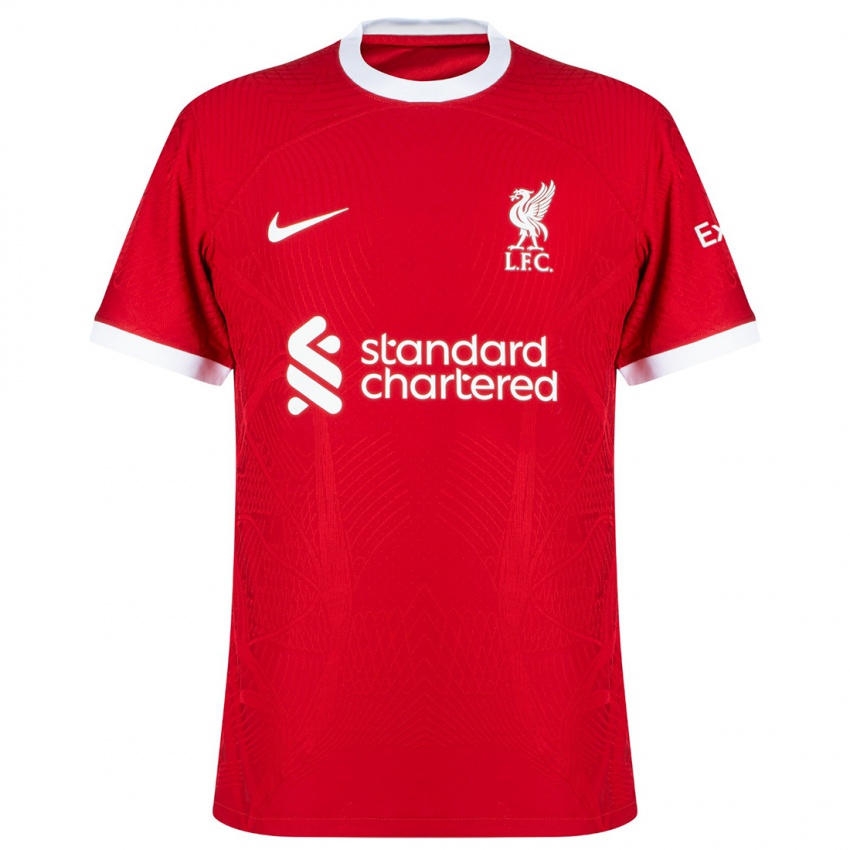 Donna Maglia Mohamed Salah #11 Rosso Kit Gara Home 2023/24 Maglietta