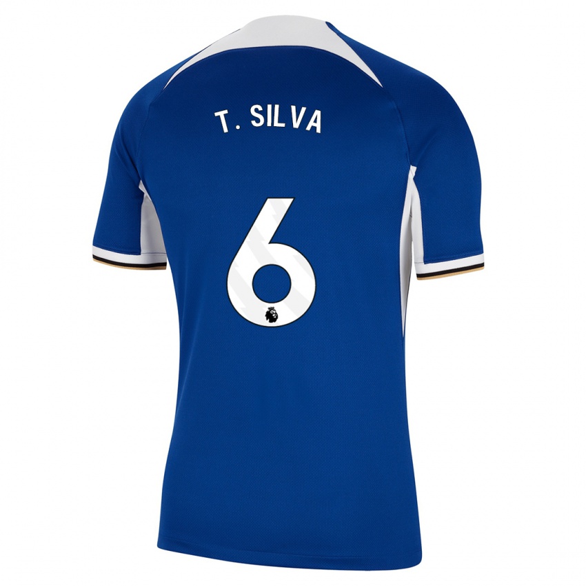 Donna Maglia Thiago Silva #6 Blu Kit Gara Home 2023/24 Maglietta