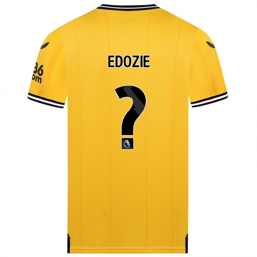 Donna Maglia Tom Edozie #0 Giallo Kit Gara Home 2023/24 Maglietta