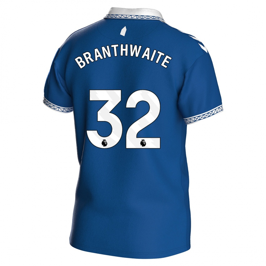 Donna Maglia Jarrad Branthwaite #32 Blu Reale Kit Gara Home 2023/24 Maglietta