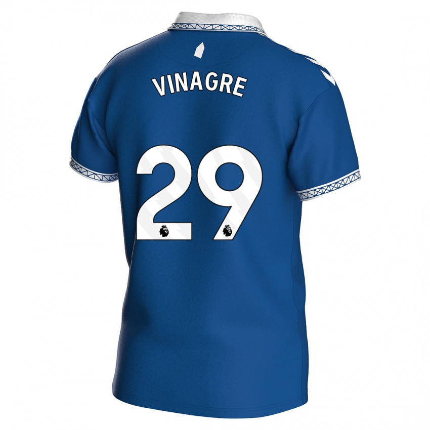 Donna Maglia Ruben Vinagre #29 Blu Reale Kit Gara Home 2023/24 Maglietta