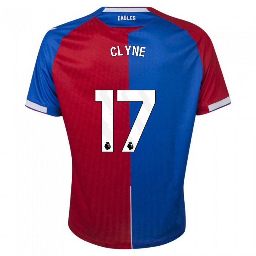 Donna Maglia Nathaniel Clyne #17 Rosso Blu Kit Gara Home 2023/24 Maglietta