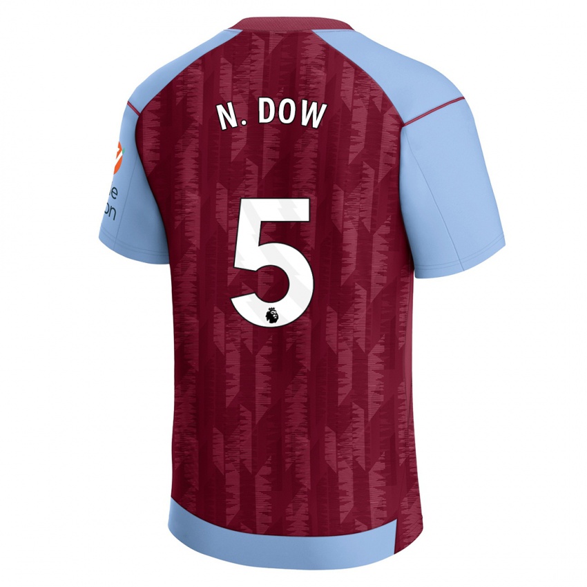 Donna Maglia Elisha N'dow #5 Blu Bordeaux Kit Gara Home 2023/24 Maglietta