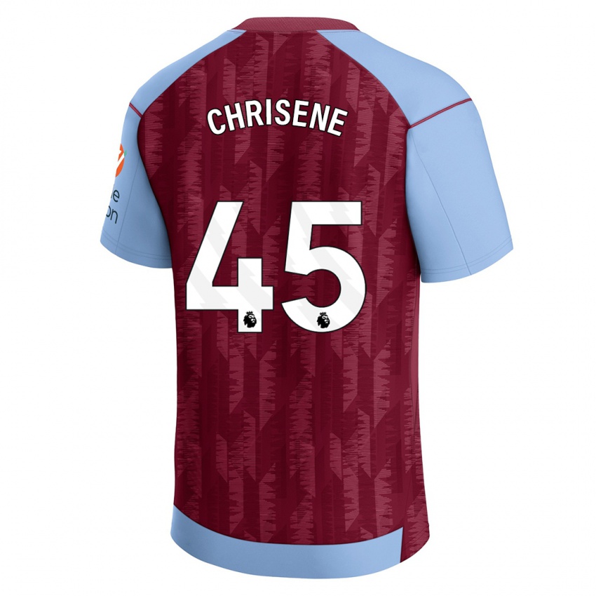 Donna Maglia Ben Chrisene #45 Blu Bordeaux Kit Gara Home 2023/24 Maglietta