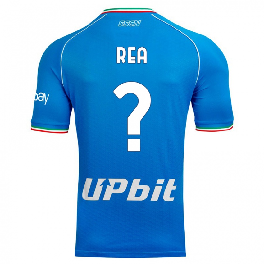 Donna Maglia Roberto Rea #0 Cielo Blu Kit Gara Home 2023/24 Maglietta