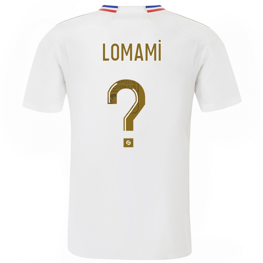 Donna Maglia Irvyn Lomami #0 Bianco Kit Gara Home 2023/24 Maglietta