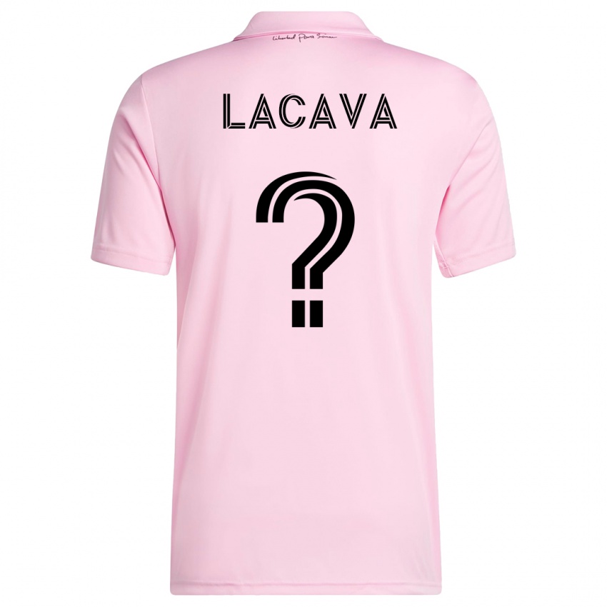 Donna Maglia Jake Lacava #0 Rosa Kit Gara Home 2023/24 Maglietta