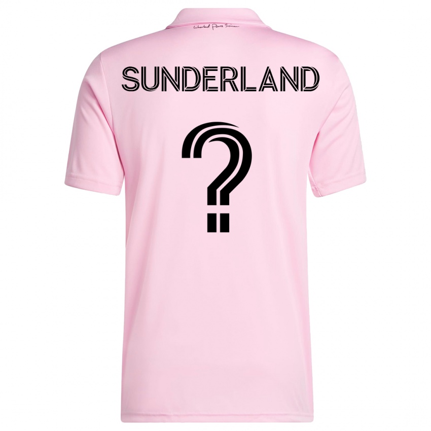 Donna Maglia Lawson Sunderland #0 Rosa Kit Gara Home 2023/24 Maglietta