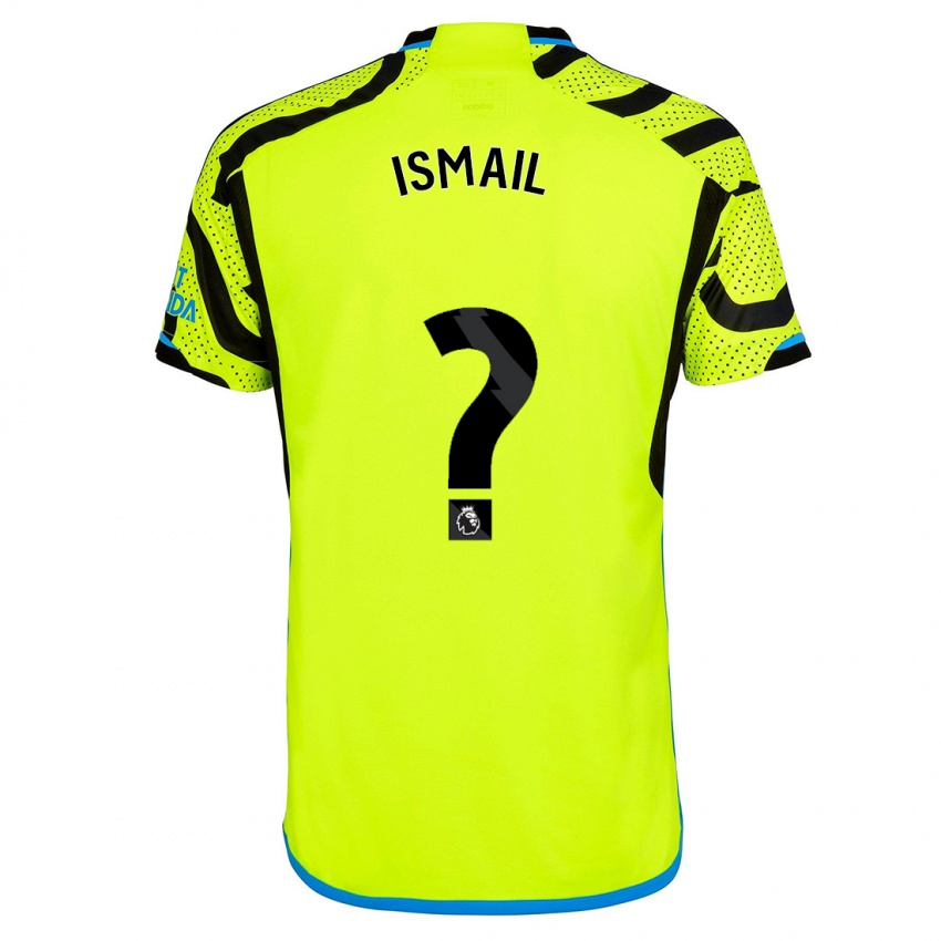 Donna Maglia Cam'ron Ismail #0 Giallo Kit Gara Away 2023/24 Maglietta