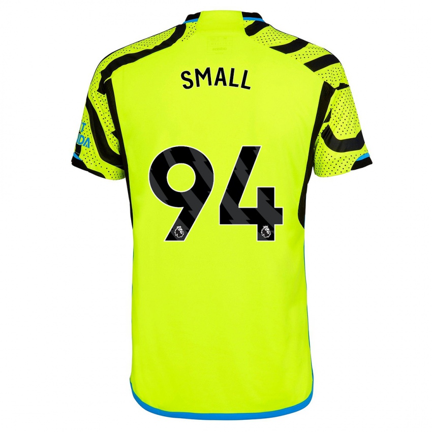 Donna Maglia Coby Small #94 Giallo Kit Gara Away 2023/24 Maglietta