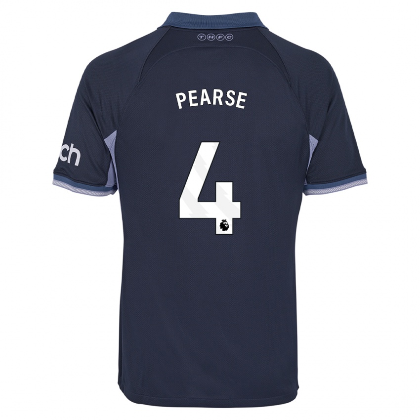 Donna Maglia Gracie Pearse #4 Blu Scuro Kit Gara Away 2023/24 Maglietta