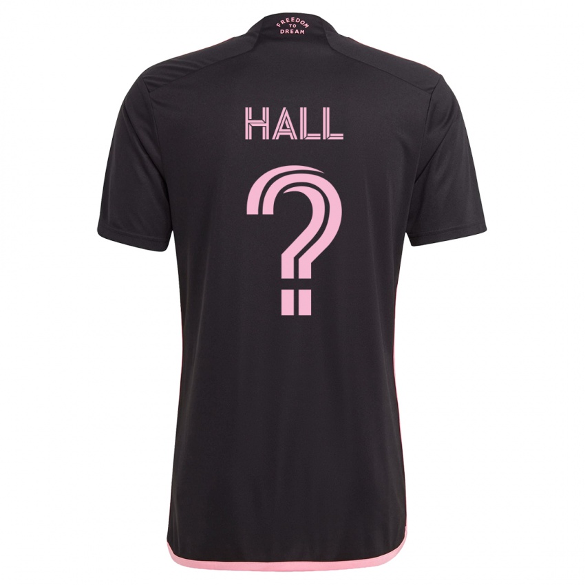 Donna Maglia Tyler Hall #0 Nero Kit Gara Away 2023/24 Maglietta