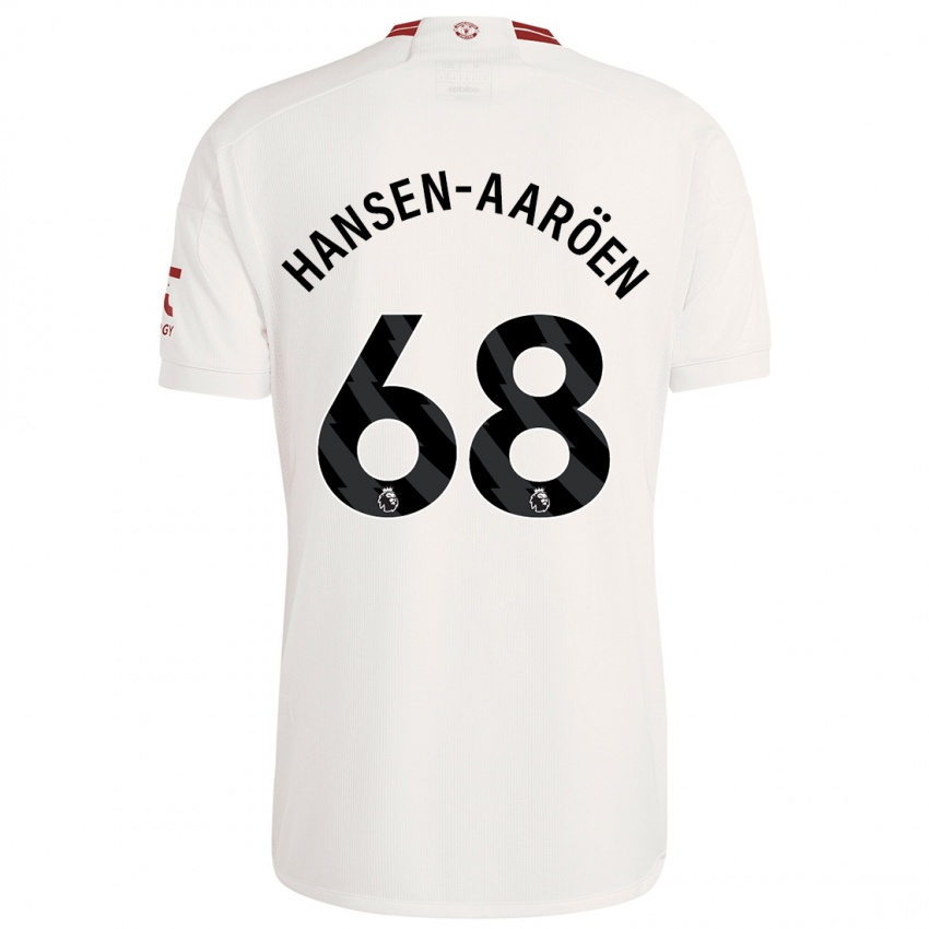 Donna Maglia Isak Hansen-Aaröen #68 Bianco Kit Gara Third 2023/24 Maglietta