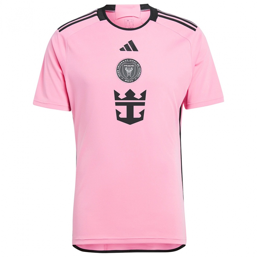 Bambino Maglia Alejo Ristano #0 Rosa Kit Gara Home 2024/25 Maglietta