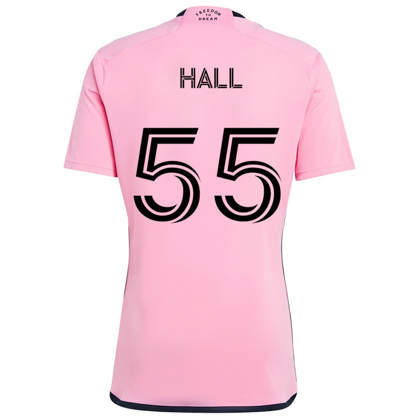 Bambino Maglia Tyler Hall #55 Rosa Kit Gara Home 2024/25 Maglietta