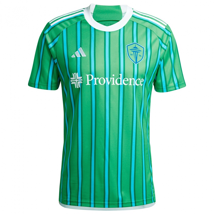 Bambino Maglia Fredy Montero #12 Verde Bianco Kit Gara Home 2024/25 Maglietta