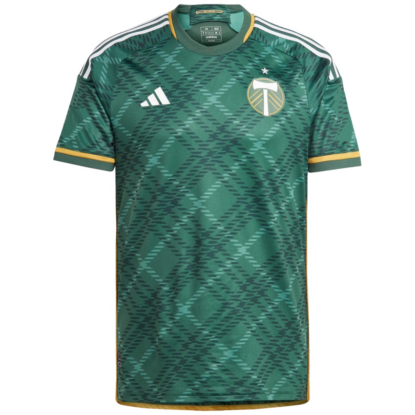 Bambino Maglia Maxime Crépeau #16 Verde Arancione Kit Gara Home 2024/25 Maglietta