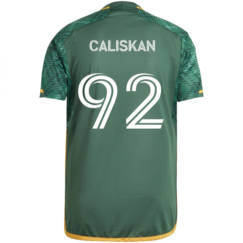 Bambino Maglia Noel Caliskan #92 Verde Arancione Kit Gara Home 2024/25 Maglietta