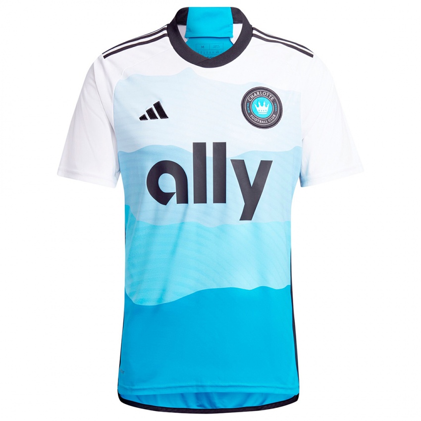 Bambino Maglia Adilson Malanda #29 Blu Bianco Kit Gara Home 2024/25 Maglietta