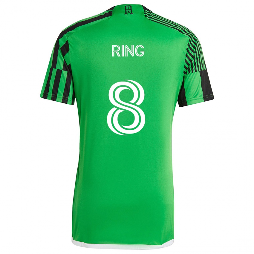 Bambino Maglia Alexander Ring #8 Verde Nero Kit Gara Home 2024/25 Maglietta