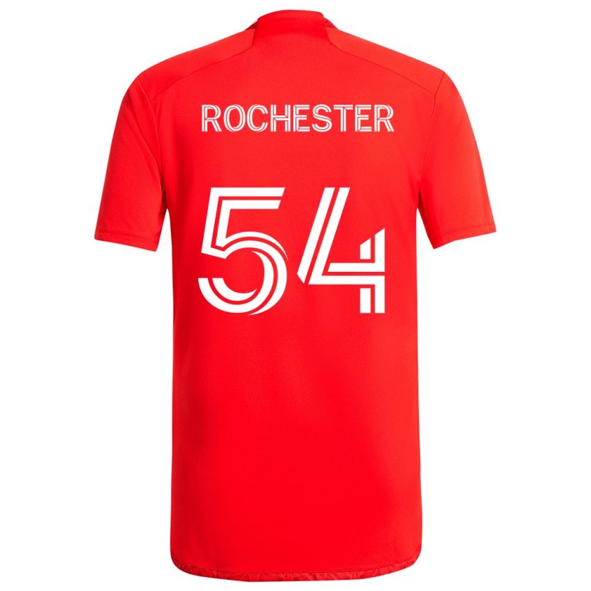 Bambino Maglia Lamonth Rochester #54 Rosso Bianco Kit Gara Home 2024/25 Maglietta