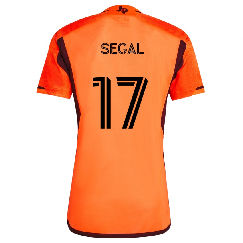 Bambino Maglia Gabriel Segal #17 Arancione Nero Kit Gara Home 2024/25 Maglietta