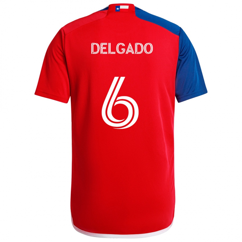 Bambino Maglia Patrickson Delgado #6 Blu Rosso Kit Gara Home 2024/25 Maglietta