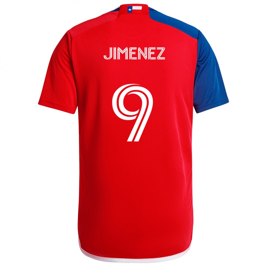 Bambino Maglia Jesús Jiménez #9 Blu Rosso Kit Gara Home 2024/25 Maglietta