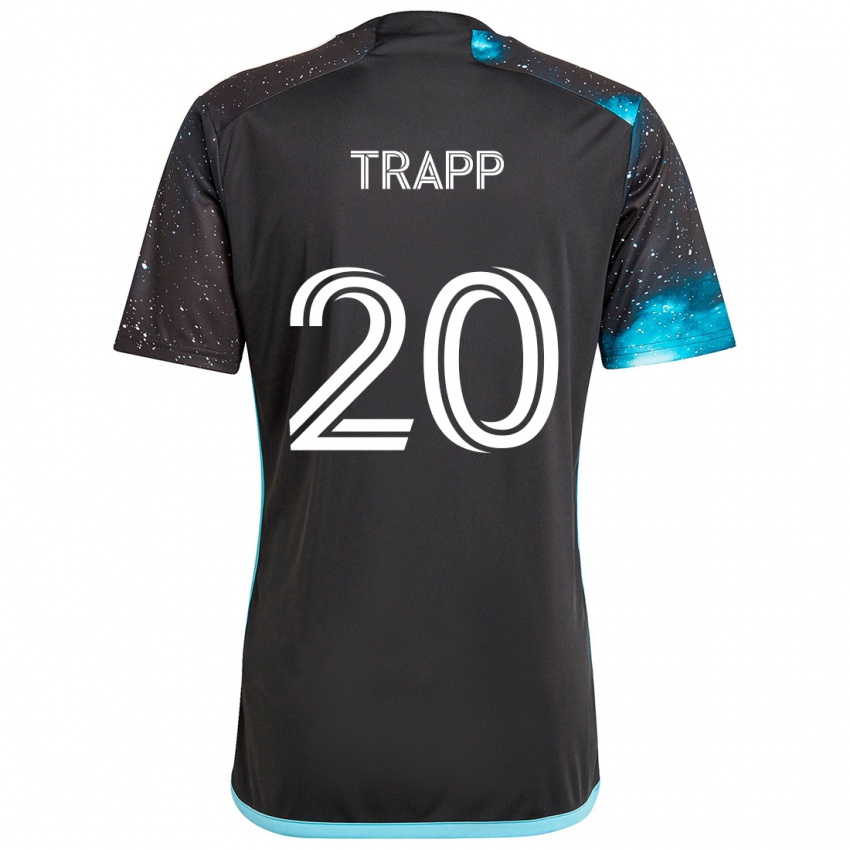 Bambino Maglia Wil Trapp #20 Nero Blu Kit Gara Home 2024/25 Maglietta