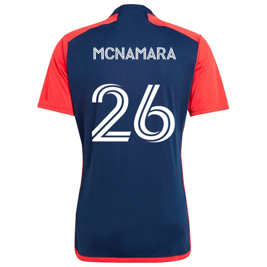 Bambino Maglia Tommy Mcnamara #26 Blu Rosso Kit Gara Home 2024/25 Maglietta