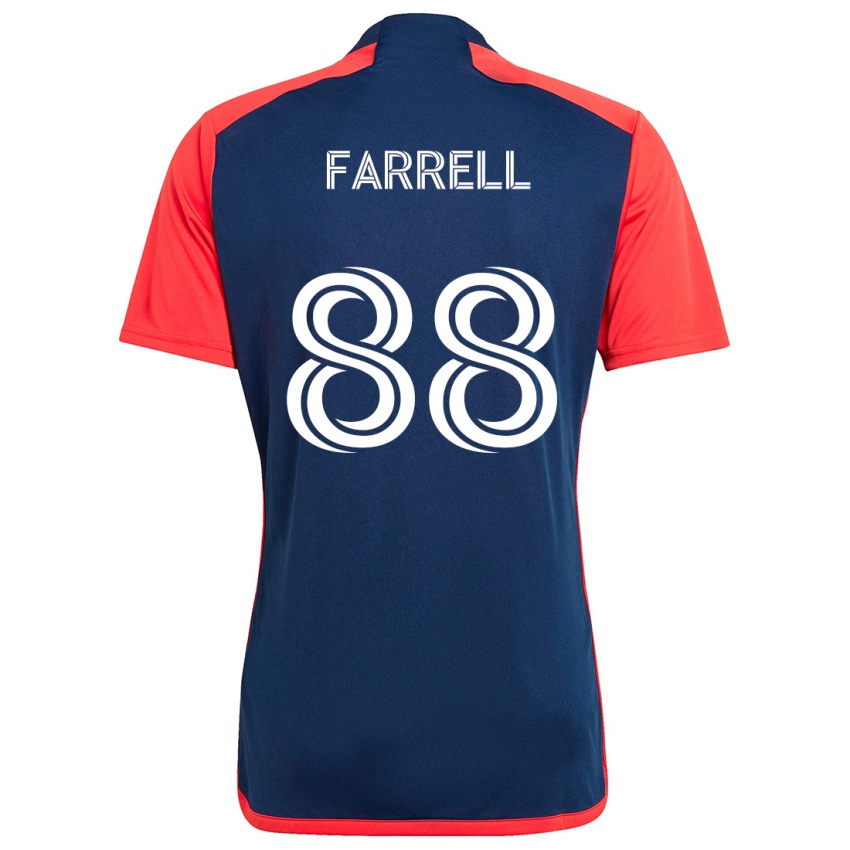 Bambino Maglia Andrew Farrell #88 Blu Rosso Kit Gara Home 2024/25 Maglietta