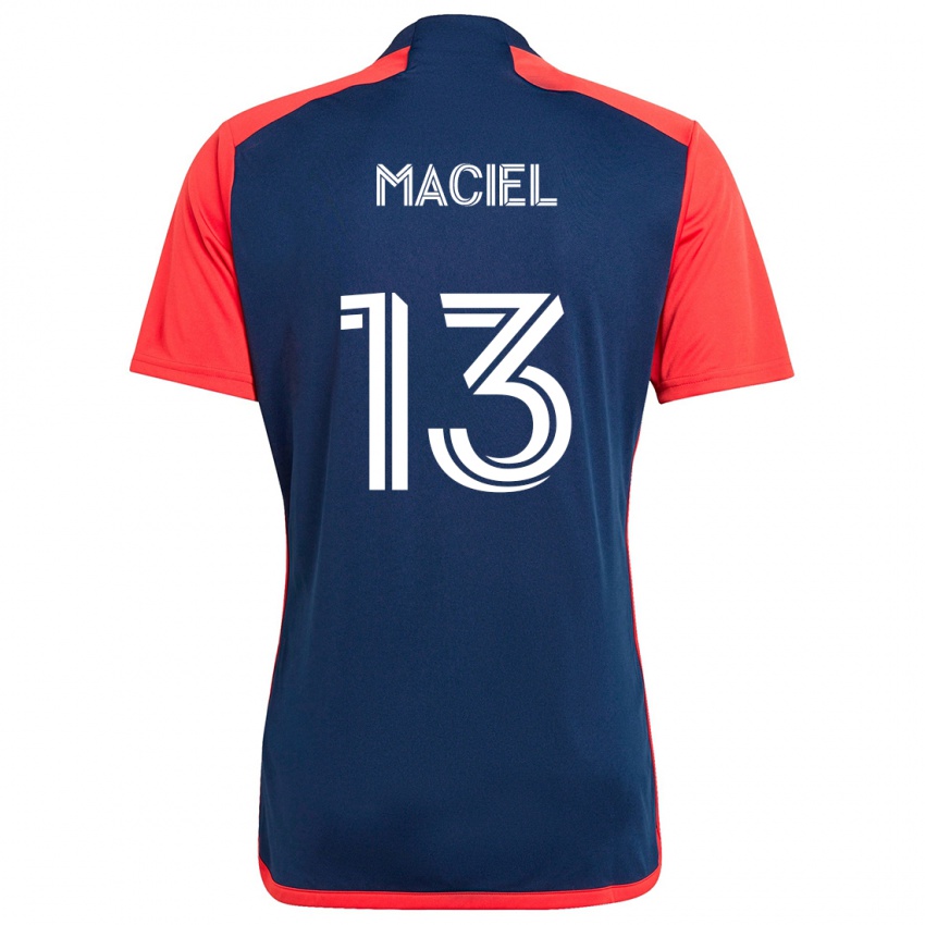 Bambino Maglia Maciel #13 Blu Rosso Kit Gara Home 2024/25 Maglietta